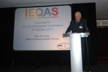 John Brady, IEQAS Chairperson